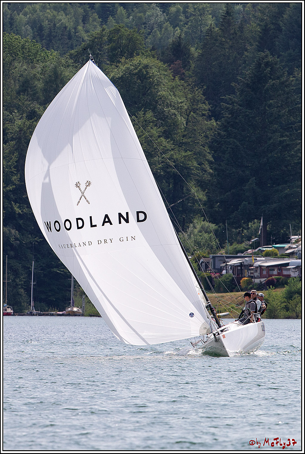 J70 - WOODLAND, 12.06.2021 Segelboot; Segeln; Woodland; Spinnaker; J70; Sorpesee; Sauerland